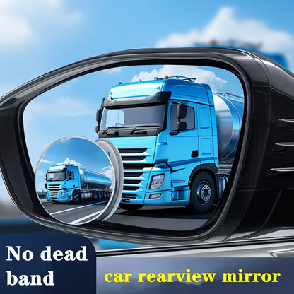 360° Rotatable Convex Wide Angle Rear View Mirrors for Cars SUVs Trucks (Pack of 2)
