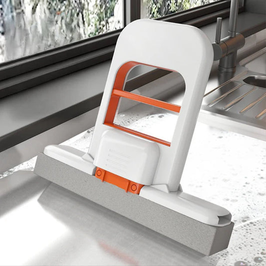 Mini Foldable Sponge Mop for Wet & Dry Cleaning