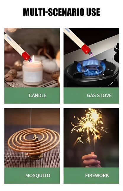 Electric Match Stick Arc Lighter USB Type C Rechargeable