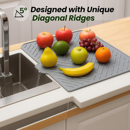 Silicon Dish Drying Mat For Kitchen