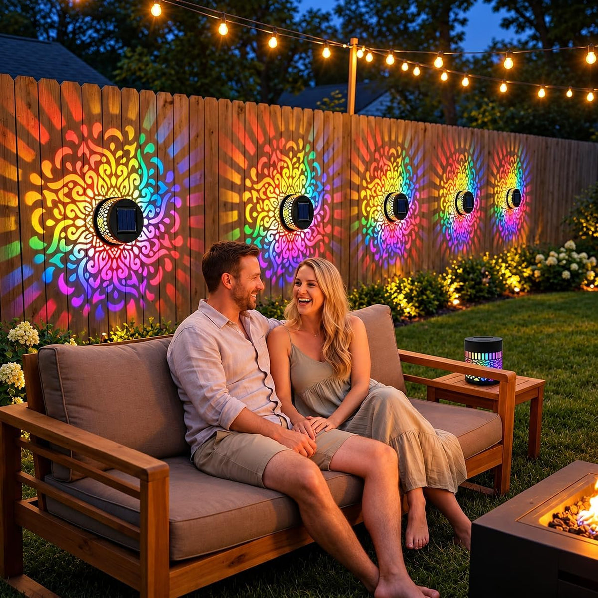 Solar Mandala Light