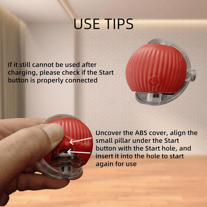 Rechargeable Electric Rolling  Ball For Pets With Lights