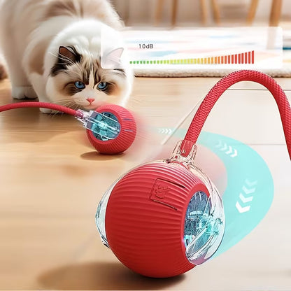 Rechargeable Electric Rolling  Ball For Pets With Lights