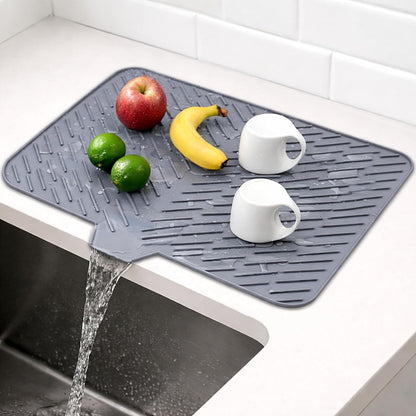 Silicon Dish Drying Mat For Kitchen