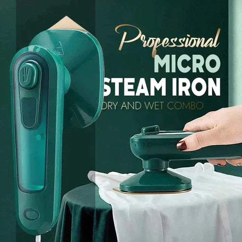Mini Portable Iron Steamer For Cloths (Dry & Wet)