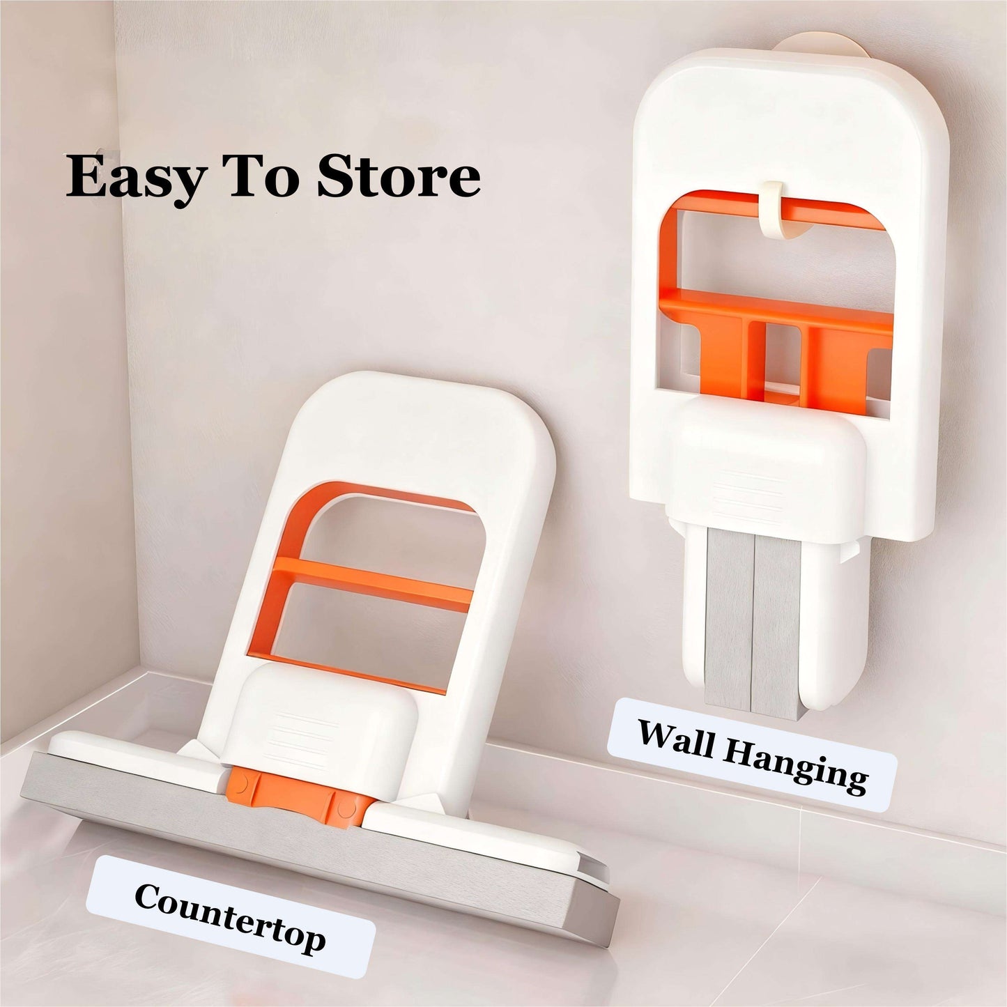 Mini Foldable Sponge Mop for Wet & Dry Cleaning