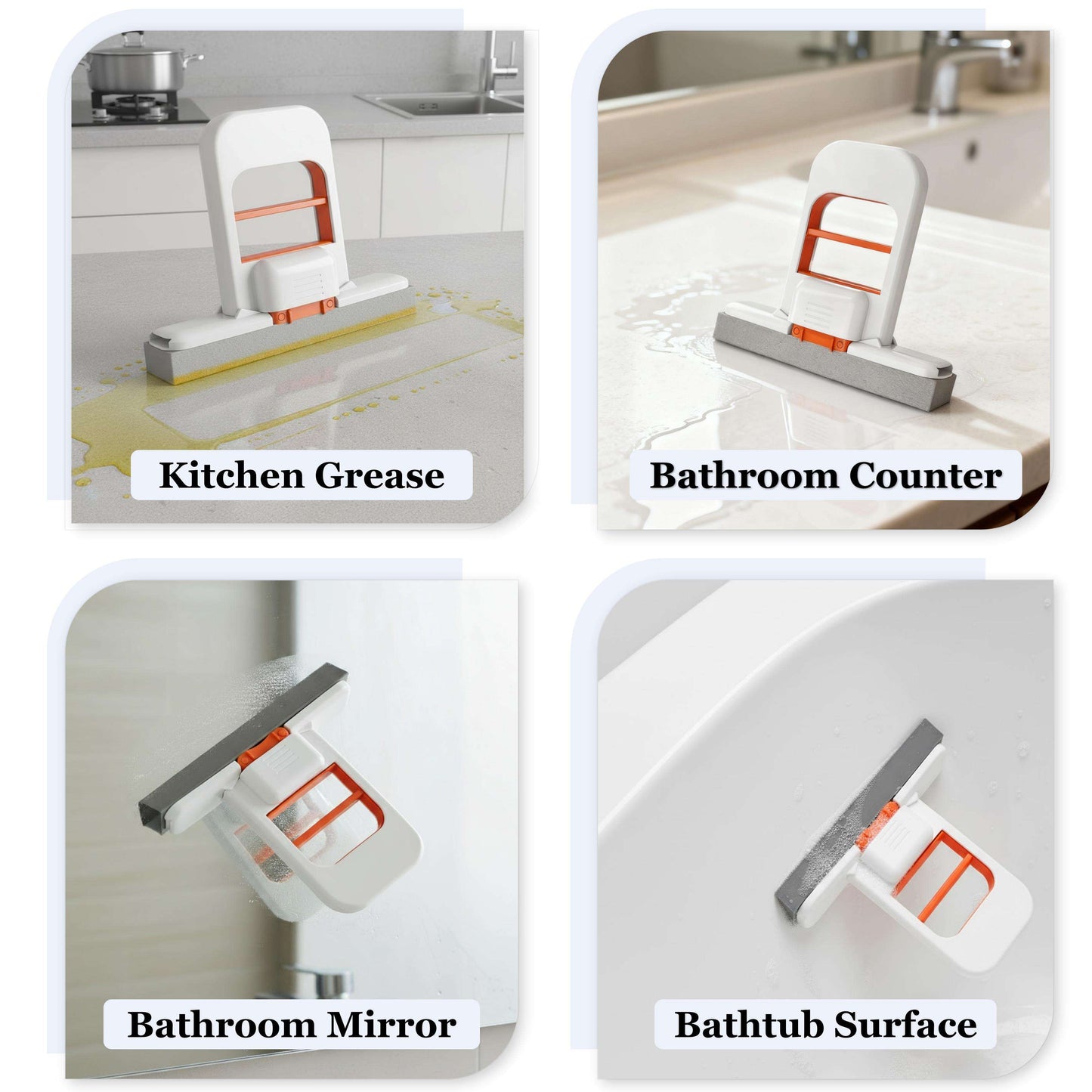 Mini Foldable Sponge Mop for Wet & Dry Cleaning
