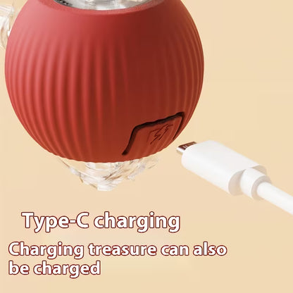 Rechargeable Electric Rolling  Ball For Pets With Lights